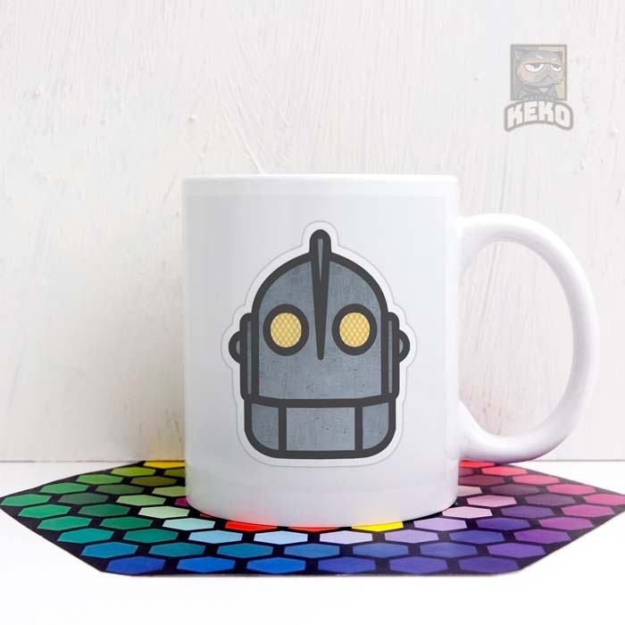 Mug Anime Iron Giant Head Keko