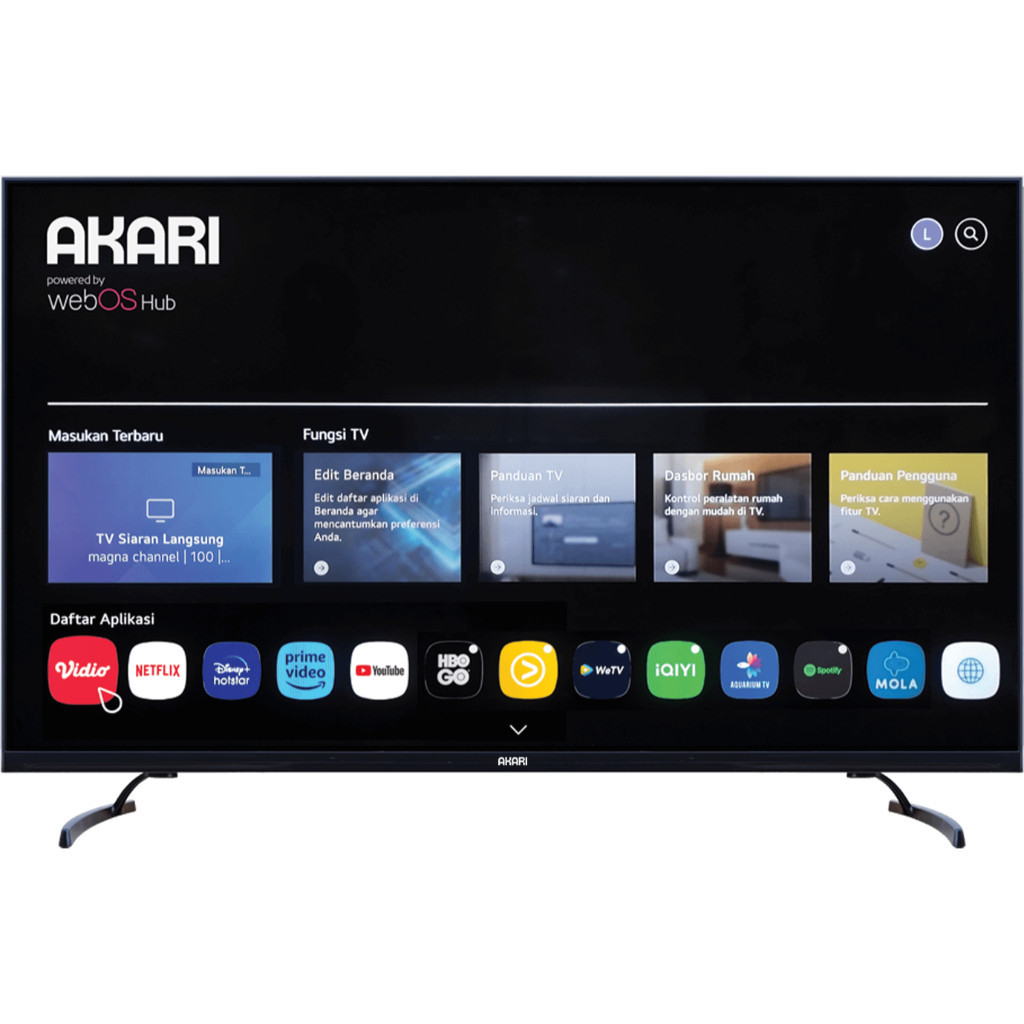 LED TV Akari SW5750S 4K UHD Smart TV 50 Inch