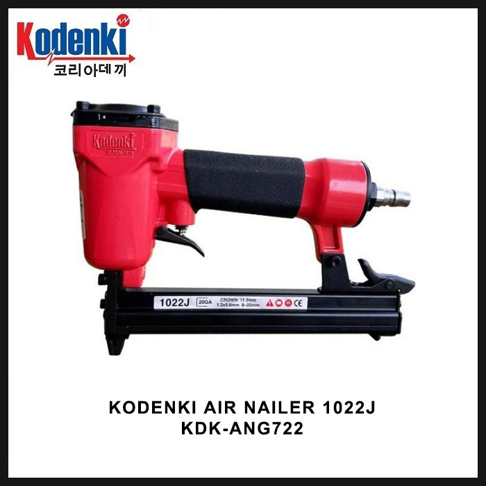 

Kodenki Mesin Paku Tembak U 1022J Staples Angin Air Nailer MERAH