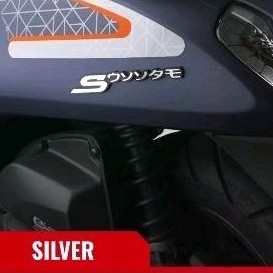 emblem scoopy jepang timbul bahan akrilik