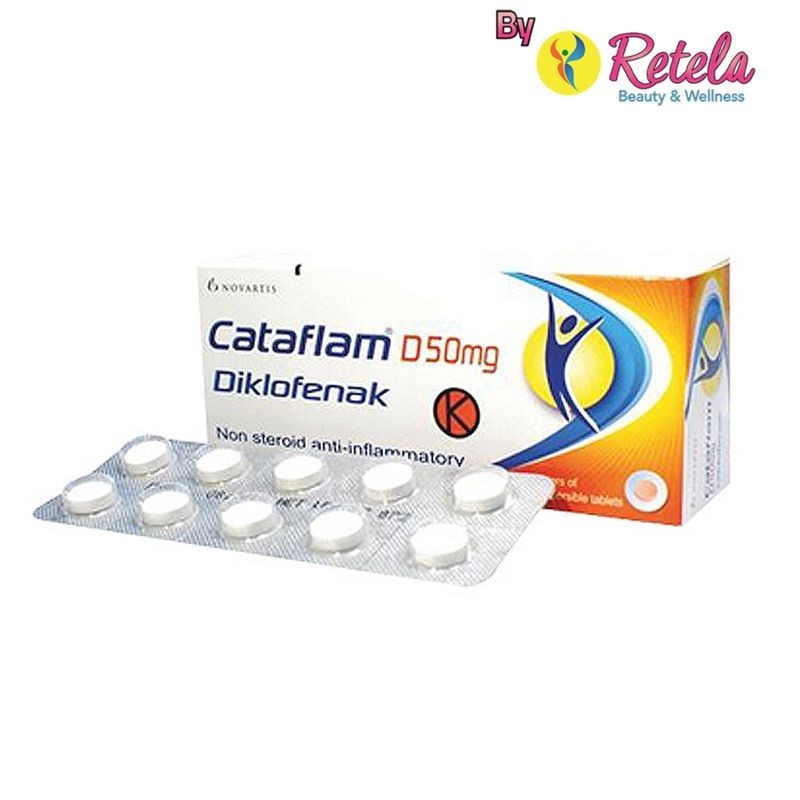 CATAFLAM DISPERSIBLE 50MG 1 STRIP 10 TABLET