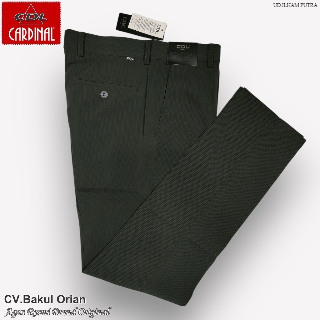 Celana Kantor Formal Pria CDL Slimfit Cardinal Original Premium - IBSBI00041