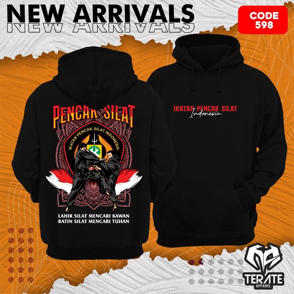JAKET IPSI HOODIE IPSI HOODIE PENCAK SILAT HOODIE IKATAN PENCAK SILAT INDONESIA// PRODUK MURAH PROMO