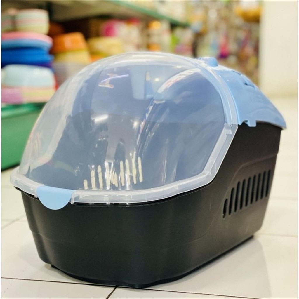 KN-500 PLASTIC PET CARRIER 46X35.5X32 CM / KENNEL BOX - PET CARGO MURAH - KANDANG MURAH