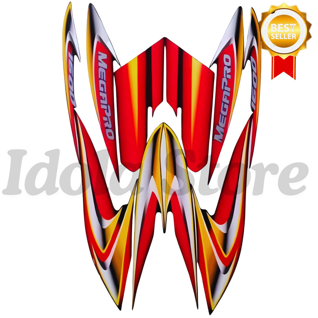 Stiker Striping Mega Pro 2005 - List Stiker Standar Mega Pro 2005 termurah &terlaris