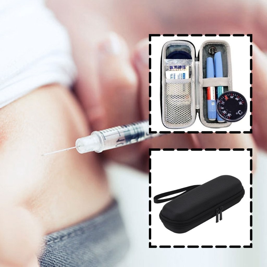 tas pendingin, tas insulin portabel ringan, pendingin insulin, penyimpanan obat, tas penyimpanan ins