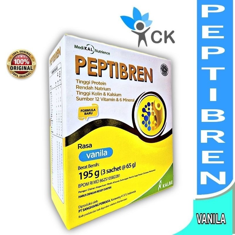 

PEPTIBREN 185 GR BOX susu kesehatan untuk daya ingat