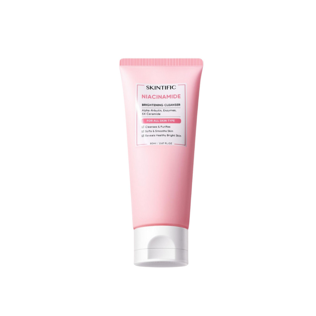 SKINTIFIC - Niacinamide Brightening Cleanser 80ml | Facial Wash