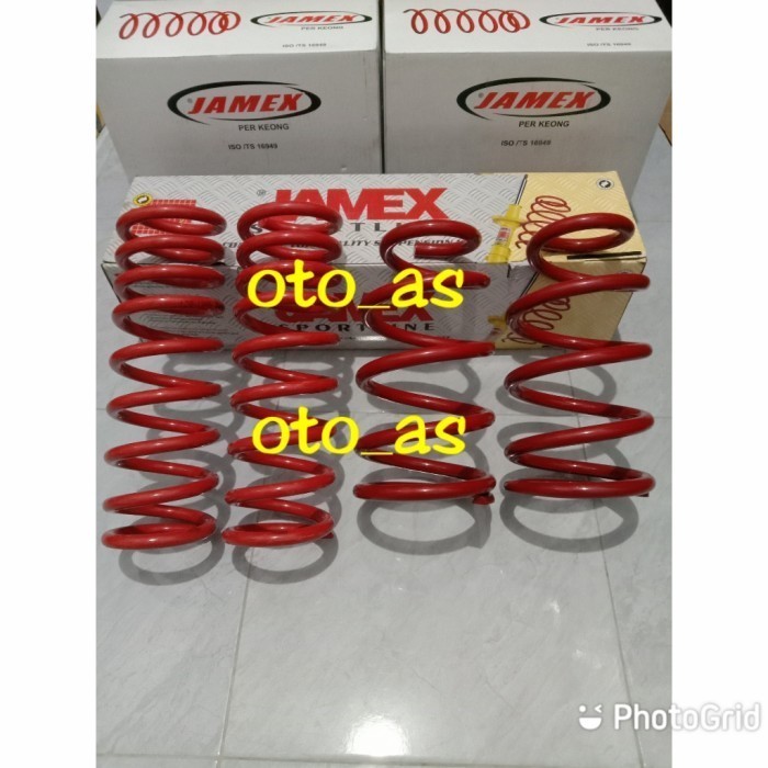 PAKET PER KEONG COIL SPRING JAMEX EMPUK KIJANG INNOVA BENSIN DPN-BLK