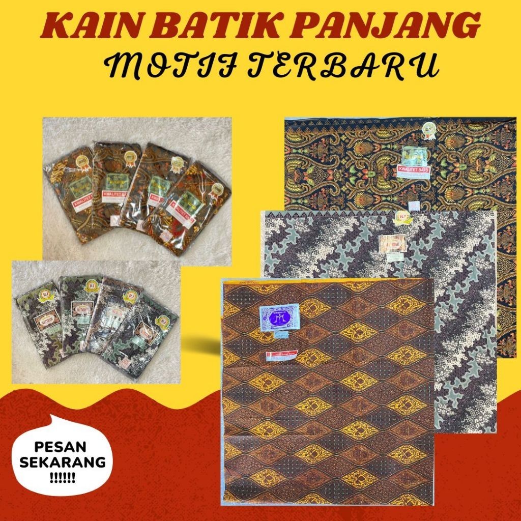 Kain Panjang - Kain Mataram - Batik Mandala - Kain Gendong Bayi - Kain Panjang Batik Premium / M A