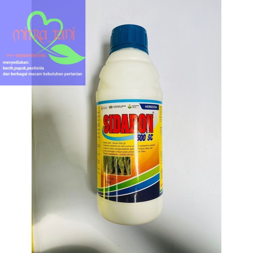 Herbisida sistemik selektif tebu  SIDARON 500SC 1liter dari PETROSIDA GRESIK