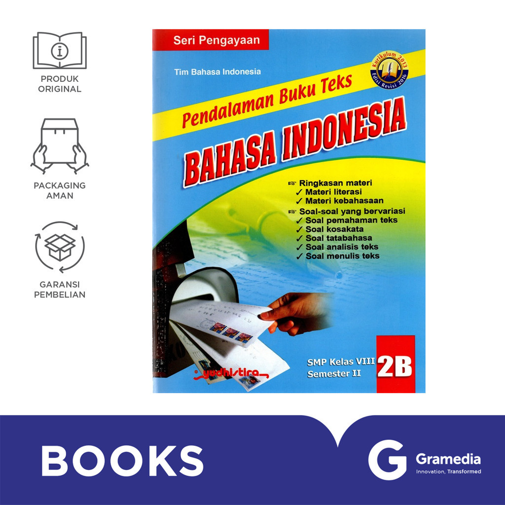 Smp Kl.Viii Pbt Bahasa Indonesia Jl.2B Smt.2 K/13 Rev