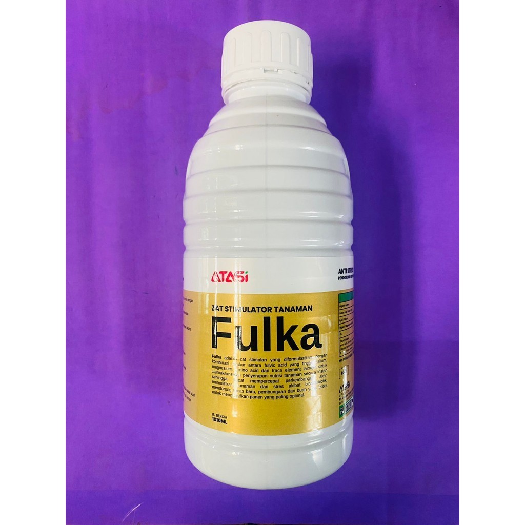 FULKA Pupuk zat stimulator tanaman isi 1010ml pemulih stres dari AGUNA TAMA SEDAYA