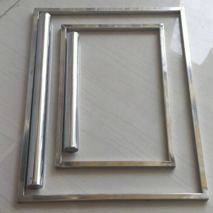 

TERJUAL bingkai cetakan kue kering bahan stainless ukuran 30 x40 cm - 30x40cm