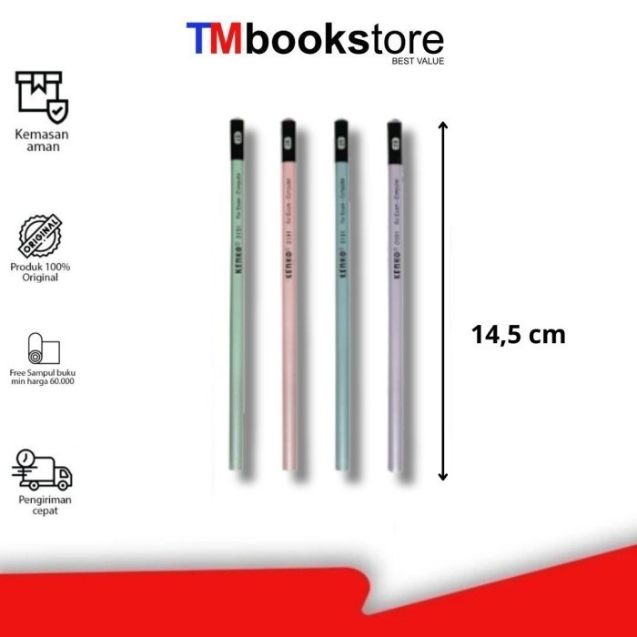 

PENCIL 2B-0191 ROUND PCS KENKO TMBOOKSTORE