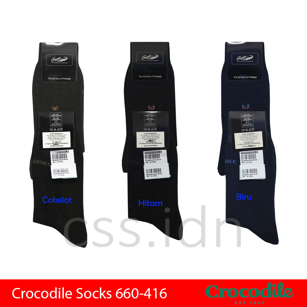 Kaos Kaki Pria Crocodile 660-416
