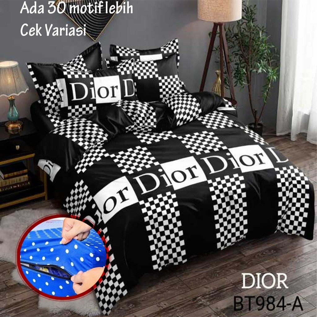 Sarung bantal resleting 180x200x15 20 25 urung kasur busa