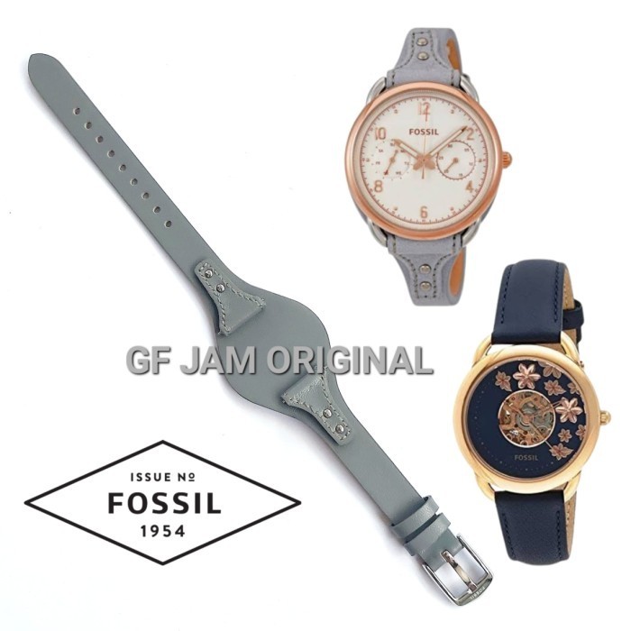 TALI JAM TANGAN FOSIL TAILOR ES4047 ES4048 ES4049 ES4050 ES4051 ES4175 - IRON GREY SS