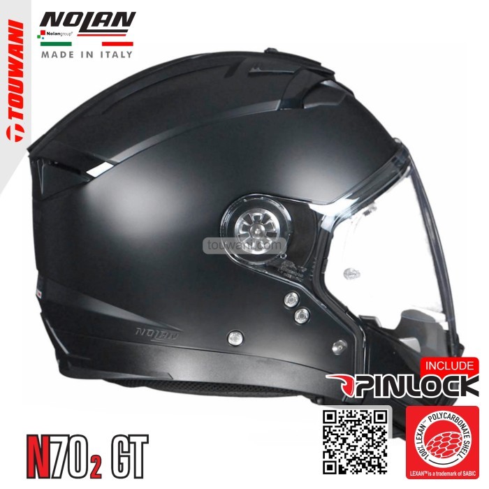 Helm Nolan N70-2 GT N702GT Classic Flat Black #10