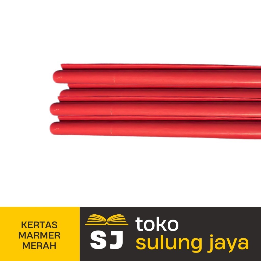 

KERTAS MARMER MERAH / KERTAS SAMPUL WARNA MERAH DOFF