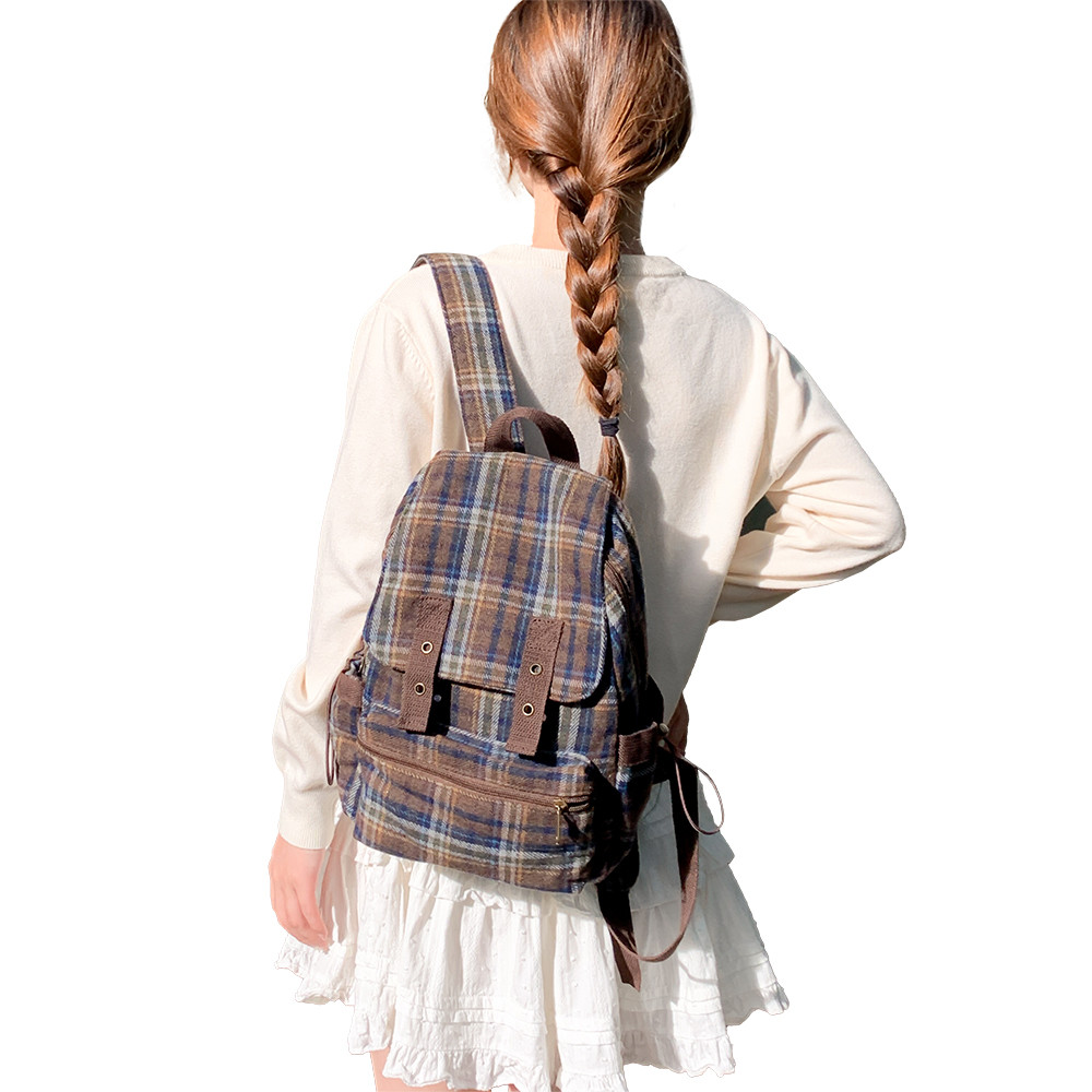 Women Small Backpack Vintage Feminina School Mini Backpack Women Bagpack Female Solid Girl Backpack