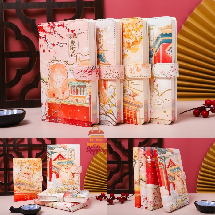 

Magnetic Notebook Diary Cat Chinese / Jurnal agenda Buku tulis - 6811