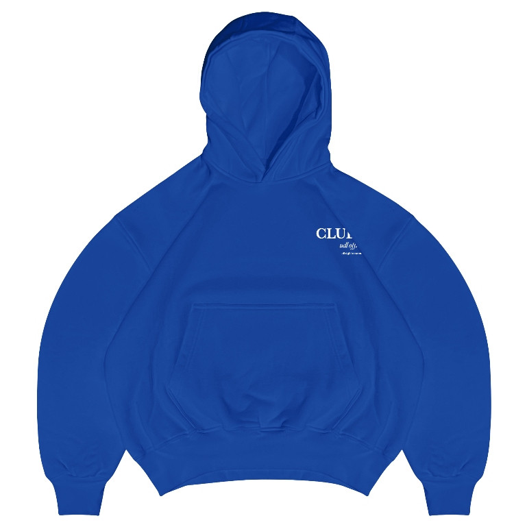 STAR HIHAU SHOP Udloff Hoodie Boxy Blue Edition Club 1995 Oversize Unisex/Hoodie Boxy Fit/Hoodie Pri