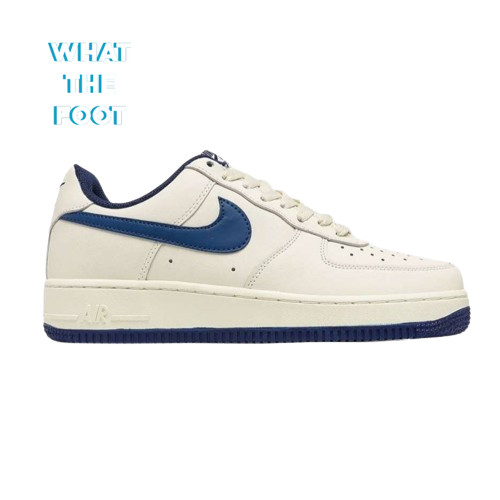 Sepatu Sneakers Nike Air Force 1 Low Beige/Cream Navy