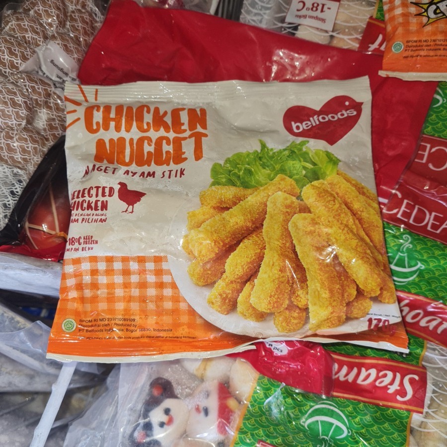 

Belfoods Nugget Stik 170 Gr