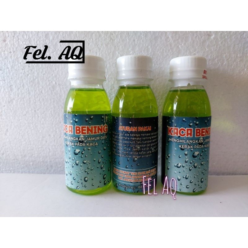 Kaca Bening 120ml Cairan Obat Pembersih Jamur Kaca Aquarium Aquascape
