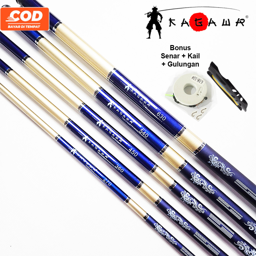 Joran Tegek Kagawa Japan Original GOLD BONUS Gulungan Tegek