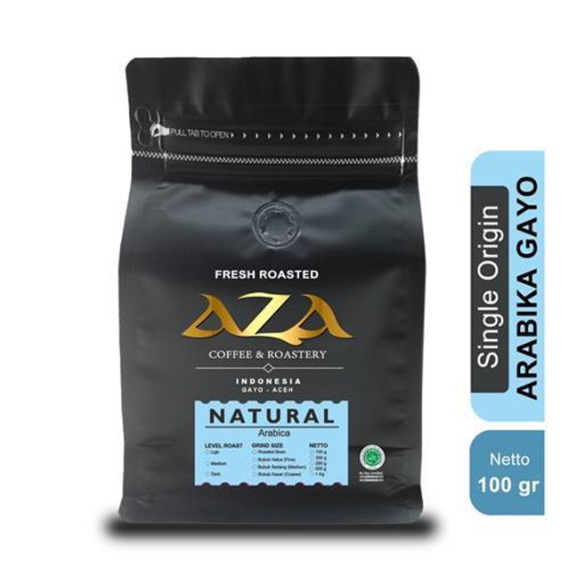 

Aza Coffee - Kopi Aceh Gayo Arabika Natural Process 100 gr