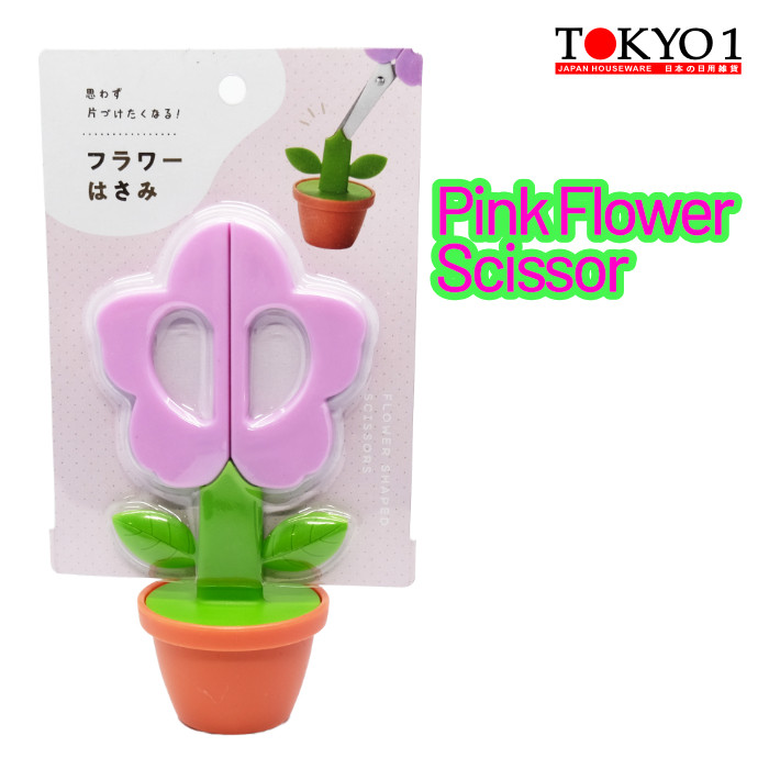 

Tokyo1 Pink Flower Scissor Gunting Anak Anak 198594