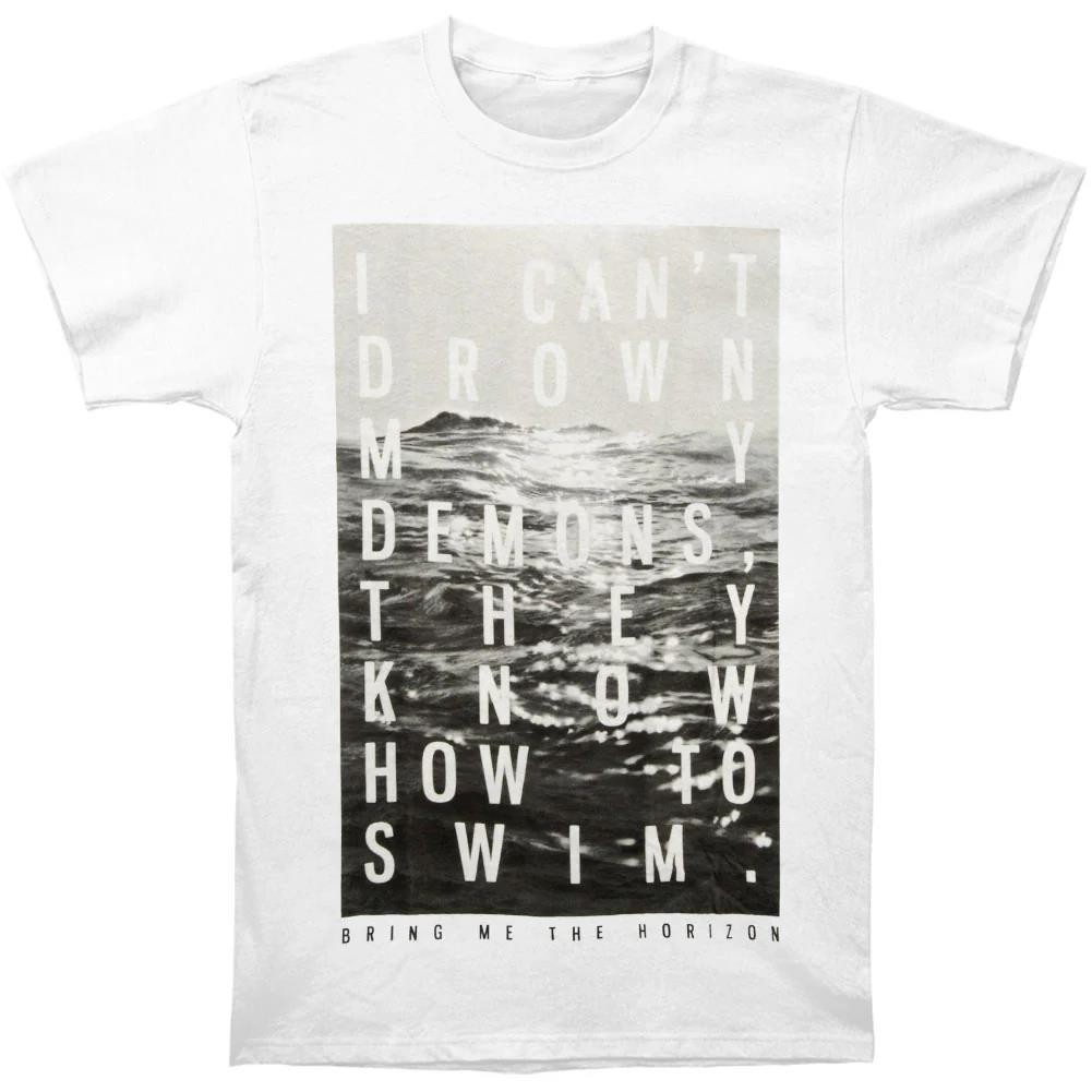 Baju Kaos BRING ME THE HORIZON Can't Drown Tee Slim Fit T-shirt