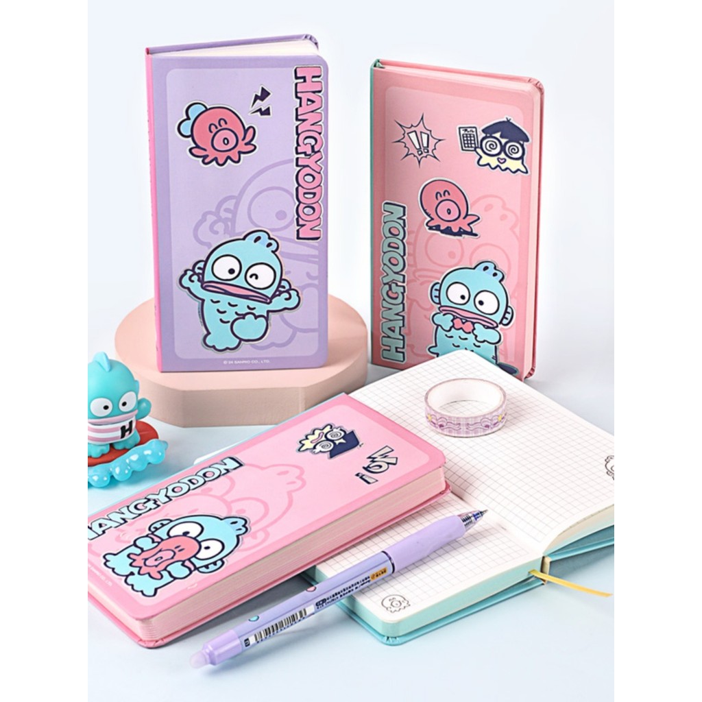 

Kinbor Kawaii Weeks Small Notepad Pocket Book Grid Internal Page Journals Notebook Self-Filled Plan cuadernos Stationery Supplie