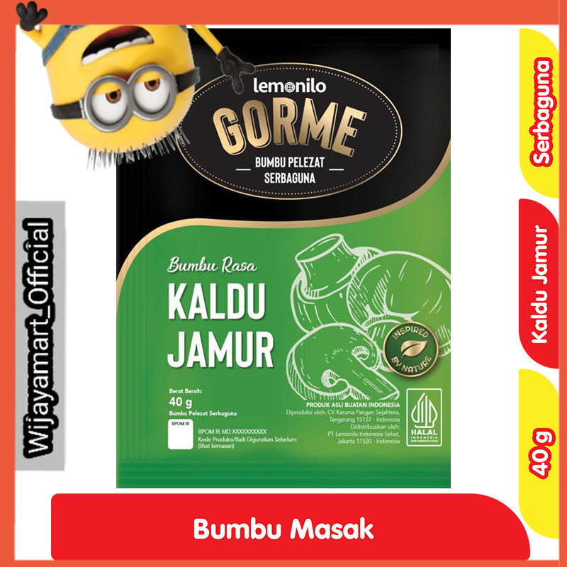 

Lemonilo Gorme Bumbu Rasa Kaldu Jamur 40 g
