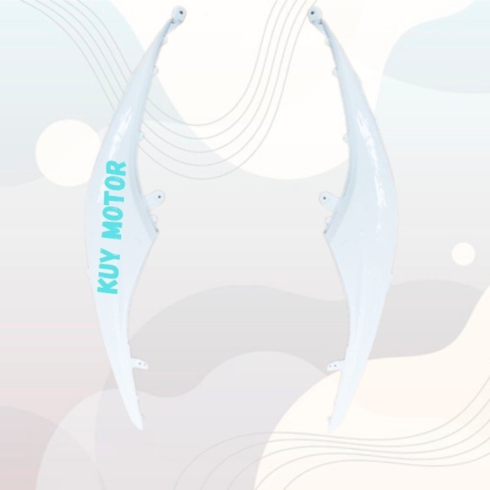 Body Samping Belakang Motor Yamaha Mio Soul GT 115 2012 - 2014 Putih - Body Belakang