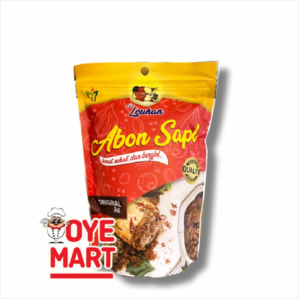 

CAP LOUHAN ABON SAPI ORIGINAL 100GR