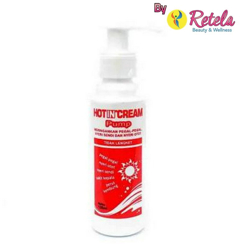 HOT IN CREAM PUMP BOTOL 120ML
