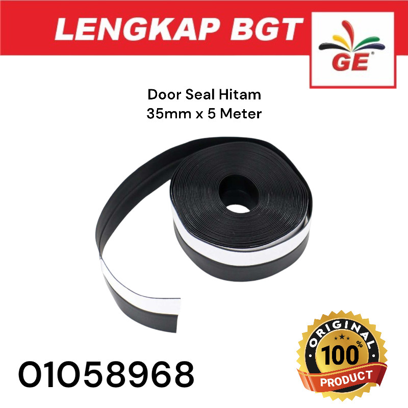 

Door Seal 35mm 5M Lis Pintu Pelindung Debu Dan Serangga / Rubber Flex HITAM - 01058968