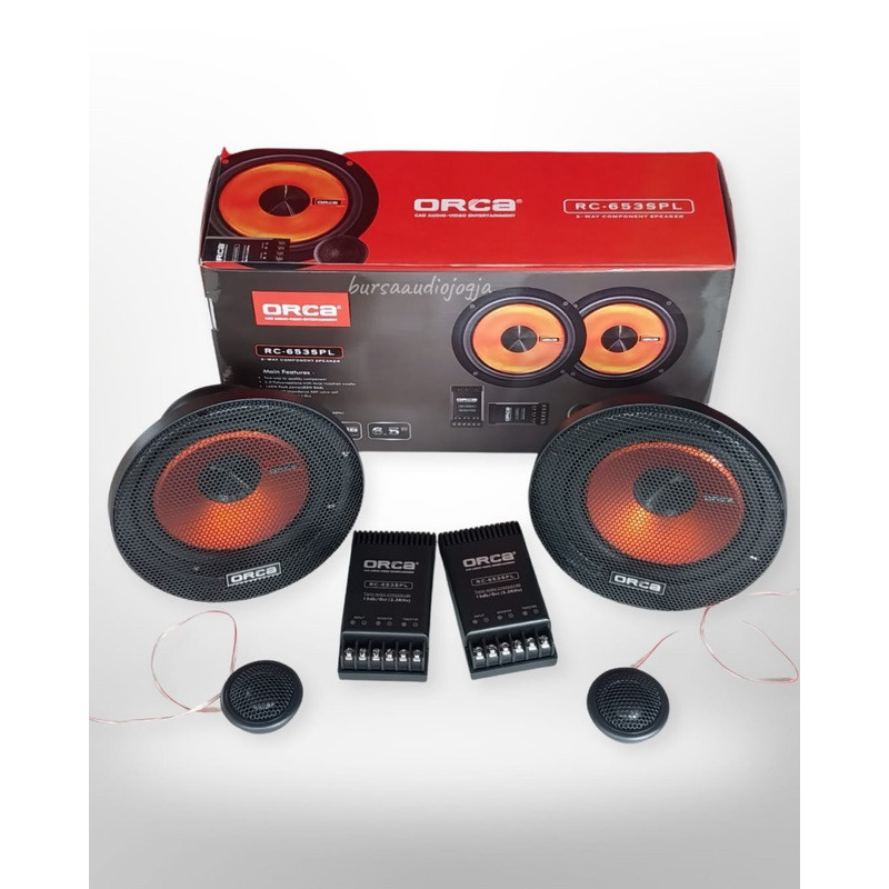 Speaker Split ORCA RC - 653 SPL Speaker 2 way Orca