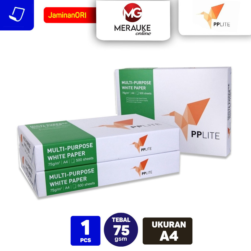 

H7Y Kertas HVS PP Lite A4 75 GSM