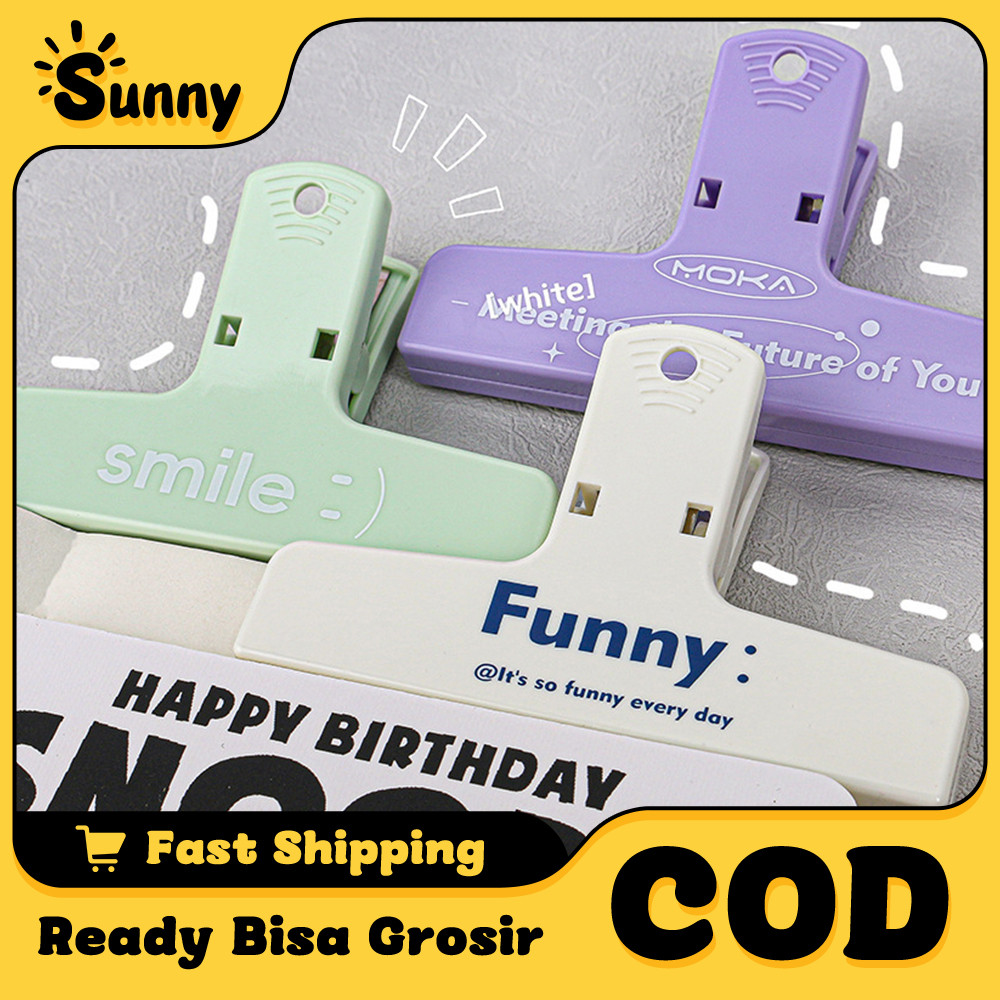 

Cute Clipper Klip Clip Dompet Kreatif Klip Magnetik Warna-Warni Lucu Alat Tulis Siswa