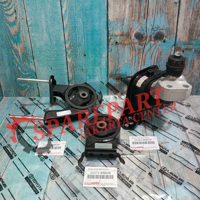 Engine mounting set Vios old Vios gen1 gen 1 kanan kiri belakang 1set