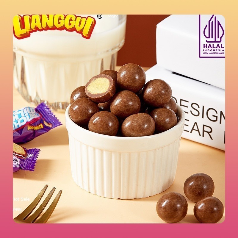 

[Makanan viral halal unik]Lianggui Halal Crunchy Milk Choco Coklat Yang Crunchy Dengan Rasa Susu Cocok Untuk Cemilan Anak Anak Dan Keluarga Coklat Viral