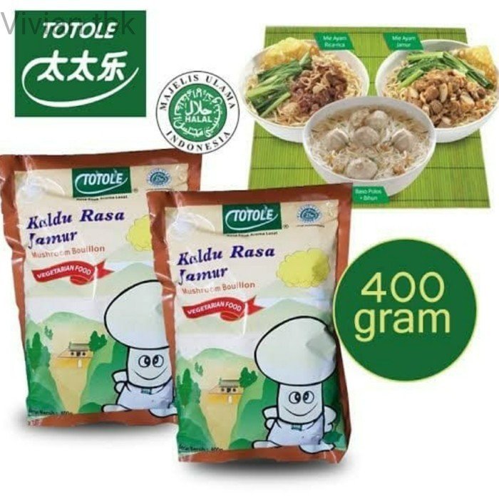 

vv Totole Kaldu Jamur 400gr Penyedap Non MSG Murah READY Gosend