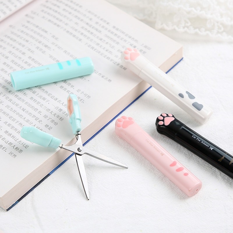 

Twingo Portable Folding Cat's Paw Scissors Stainless Steel Art Tool