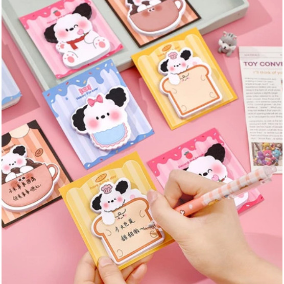 

Sticky Note Lucu Isi 30 Lembar Motif Dog Pacha Note Catatan Tempel Gwiyeo To Do List Notes