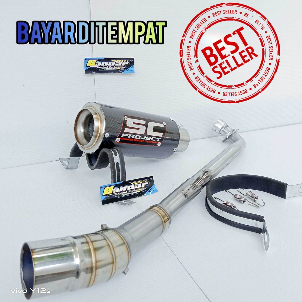 Technandaa - Knalpot Racing Sc Project Motor Mx 135 Old Mx 135 New Jupiter Mx 135 - Shopee