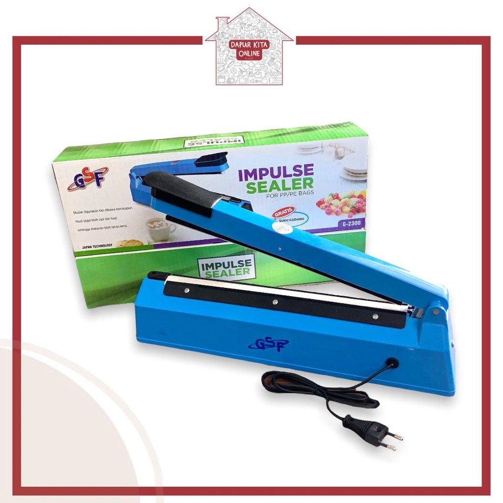 Impulse Sealer 2300 GSF / Alat Press Plastik 30 cm